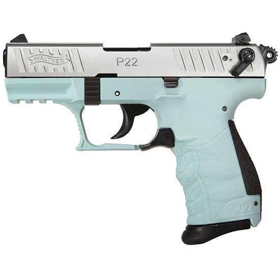 WAL P22Q 22LR ANGEL BLUE 10RD - Pistols